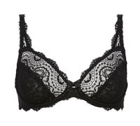 Playtex Bra Woman Flower Elegance Underwire Bra x1, Black, 36B