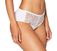 Playtex Womens Essential Elegance Embroidery Brief, White, 14 UK