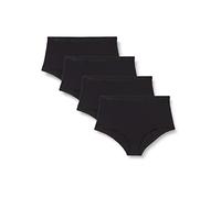 Playtex Brief Woman Organic Cotton Midi Brief x4 Black 18