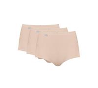 Playtex Cherish Pure Cotton Maxi Brief 3 Pack - Beige - M - 12