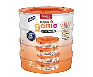 Playtex Diaper Genie Max Fresh, 4 Refills