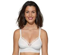 Playtex Feel Good Organic Cotton Bra P0AUA Wirefree Soft Full Bra White Size 40C