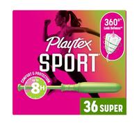 Playtex Sport Tampons, Super Absorbency, Fragrance-Free - 36ct