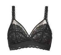 Playtex Bra Woman Classic Lace Support Recycled Soft Cup Bra x1, Black, 38DD