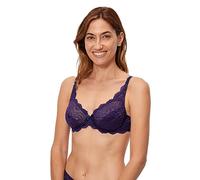 Playtex Women's 1 x Flower Elegance Lace Underwire Perfect Hold Bra, Bluebell, 36C
