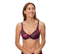 Playtex Women's 1 x Flower Elegance Lace Underwire Perfect Hold Bra, Pink Dhalia, 34C