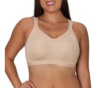 Playtex Women's 18 Hour Active Breathable Comfort Wireless Bra, Full-Coverage Bra, Smoothing Support, Nude, 42B