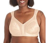 Playtex Women's 18 Hour Front-Close Wirefree Bra W/Flex Back Us4695 Full Coverage, Light Beige, 42DD