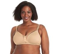 Playtex Women's 18 Hour Sensational Sleek Wirefree Full Coverage Bra #4803, Nude, 36D
