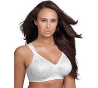 PLAYTEX Womens 18 Hour Ultimate Lift and Support Wirefree Bra White, White
