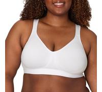 Playtex Women's 18 Hour Ultimate Lift Wireless Stretch Cotton Full-Coverage T-Shirt Bra, Cotton White, 42B