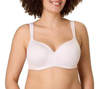 PLAYTEX Women's Balconette Underwire, Plus-Size Bras Available, Full Coverage, Moisture-Wicking, 4802 T-Shirt, Heirloom White, 40C
