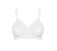Playtex Womens Cross Your Heart Non Wired Bra - White - Size 38C