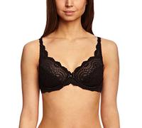 Playtex Womens Flower Elegance Underwire Bra, Black, 38E UK