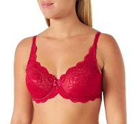 Playtex Women's Flower Elegance Underwire Bra Bra, Red Ruby, 34D