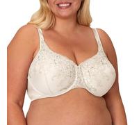 Playtex Women's Love My Curves Feel Gorgeous Underwire Full Coverage Bra 4513, Mother of Pearl/Warm Steel Combo, 42C