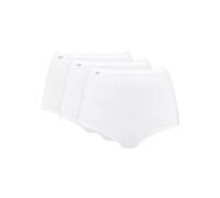 Playtex Womens P00BQ Cherish Pure Cotton Maxi Briefs 3 Pack - White - Size 14 UK