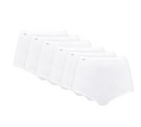 Playtex Women's Pure Cotton Maxi Brief 6 Pack Full BrieF White, Size 20 (Manufacturer Size:XXX-Large)