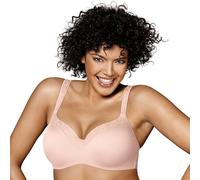 Playtex Women's Secrets Coverage Underwire, Balconette T-Shirt Bra for Full Figures, Opaque, Sandshell, 38F