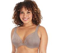 Playtex Womens Secrets Front-Close No-Poke Dreamwire Underwire Bra, Cooling Trusupport Bra, Evening Blush, 48F