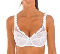 Playtex Womens Underwired bra with cups P0BVT woman - White Lace - Size 34C