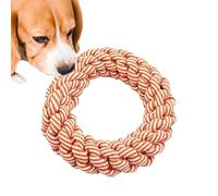 Playthings Canine Tooth Tug - Sturdy, Cotton Ropes for Puppies and Adults, Durable Knotted Cord Toy, Interactive Fetch Games, Strong Woven Cords for Large