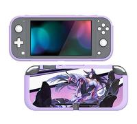 PlayVita Custom Protective Case for Nintendo Switch Lite, Soft TPU Slim Case Cover for Nintendo Switch Lite - Neko Mecha
