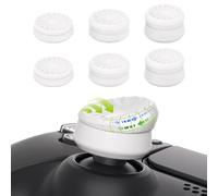 playvital 3 Height Turbine Thumbs Cushion Caps Thumb Grips for ps5, for ps4, Thumbstick Grip Cover for Xbox Core Wireless Controller, Thumb Grips for Xbox One, Elite Series 2, for Switch Pro- White