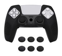 playvital Black Controller Case for ps5 Compatible with Charging Station