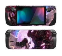 playvital Custom Stickers for Steam Deck LCD, Full Set Protective Skin Decal for Steam Deck - Angel's Grace