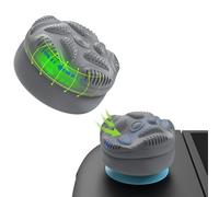 playvital for Switch 2 Thumbs Cushion Caps Thumb Grips (4-Pack) | Silicone Joystick Grip Cover for Nintendo Switch 2 Joycon, Anti-Slip Raindrop Texture Design - New Hope Gray