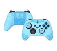playvital Gothic Imp Series Cute Silicone Skin for Xbox Series X & S Controller, Anti-Slip Grip Silicone Cover, Protective Silicone Case for Xbox Core Controller with Thumb Grips, Aqua Blue
