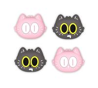 playvital Joystick Caps for Nintendo Switch, Thumbstick Caps for Switch Accessories - Moonlight Cat