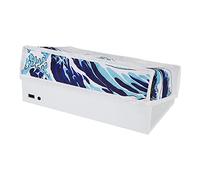 PlayVital Nylon Dust Cover for Xbox Series S Console, Soft Neat Lining Dust Guard, Anti Scratch Waterproof Cover Sleeve for Xbox Series S Console - The Great Wave