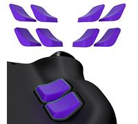 playvital Purple Back Button Enhancement Set for Steam Deck LCD, Grip Improvement Button Protection Kit for Steam Deck OLED - 2 Different Thickness