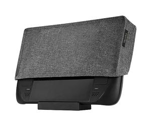 PlayVital Soft Neat Lining Dust Cover for Steam Deck, Anti Scratch Dust Proof Cover Sleeve Protector Dust Guard for Steam Deck Handheld Console - Gray