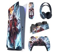 playvital Summon of Alchemist Full Set Skin Decal for ps5 Console Digital Edition, Sticker Vinyl Decal Cover for ps5 Controller & Charging Station & Headset & Media Remote