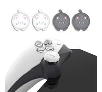 PlayVital Thumb Grip Caps for PS Portal, Silicone Thumbsticks Grips Joystick Caps for PS Portal Remote Player - Cutie Kitty