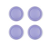 playvital Thumb Grips for Nintendo Switch 2, 4-Pack Silicone Joystick Caps for Joycon 2 Accessories, Comfort Thumbstick Grip Covers - Light Violet