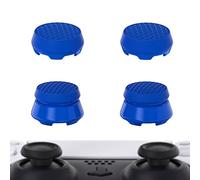 playvital Thumbs Pro ARMOR Thumbstick Extender for ps5 Wireless Controller Thumb Grips, Joystick Caps Grip for ps5 Controller - 2 High Raise and 2 Mid Raise Dome - Blue