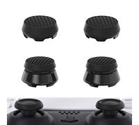 playvital Thumbs Pro ARMOR Thumbstick Extender for ps5 Wireless Controller Thumb Grips, Joystick Caps Grip for ps5 Controller - 2 High Raise and 2 Mid Raise Dome - Black