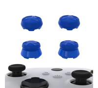 playvital Thumbs Pro Razor Thumbstick Extender for Xbox Core Controller, Joystick Caps for Xbox One Controller - 2 High Raise & 2 Mid Raise Dome - Blue