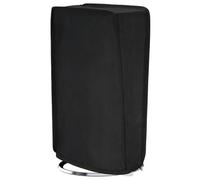 PlayVital Vertical Dust Cover for ps5 Pro Console Disc & Digital Edition, Nylon Dust Protector Sleeve for ps5 Pro Accessories, Anti Scratch, Waterproof, Black