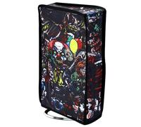 playvital Vertical Dust Cover for ps5 Slim Disc Edition(The New Smaller Design), Nylon Dust Proof Protector Waterproof Cover Sleeve for ps5 Slim Console - Scary Party