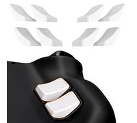 playvital White Back Button Enhancement Set for Steam Deck LCD, Grip Improvement Button Protection Kit for Steam Deck OLED - 2 Different Thickness