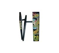 PLAYWELL BLACK DRAGON TONFAS MARTIAL ARTS TRAINING WEAPONS