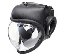 Playwell Kudo Black Full Face Weapons Full contact (Kids) Head Guard - Junior Size