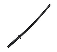 Playwell Martial Arts Adults Black Polypropylene Plastic Odachi Long Training Bokken - 45.7"