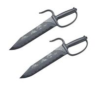 Playwell Martial Arts Black Polypropylene Plastic Shaolin Wing Chun Training Knives