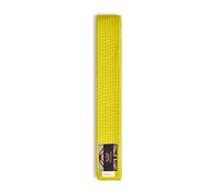 Playwell Martial Arts Cotton Solid Coloured Grading Belt - (Karate, Judo Taekwondo) (Yellow, 250cm)